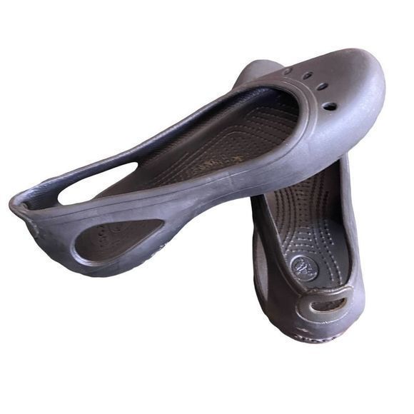 Crocs Kadee Women's Flats in black Sz 8 - Picture 2 of 4